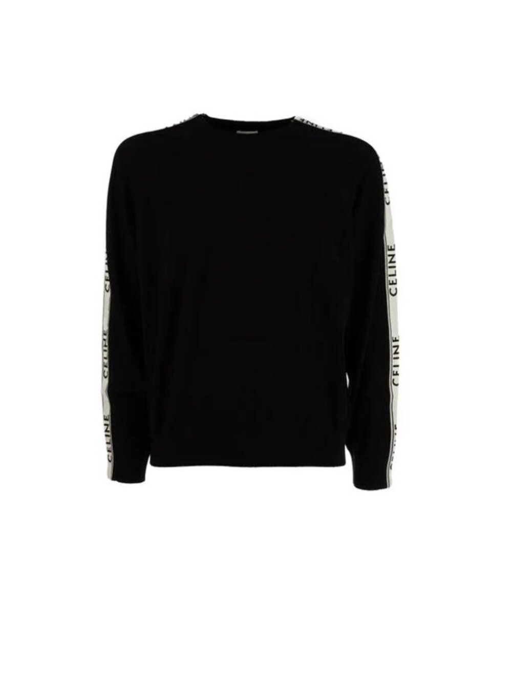 Celine Crewneck Knitwear With Logo Tag Size M Men